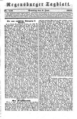 Regensburger Tagblatt Samstag 9. Juni 1855