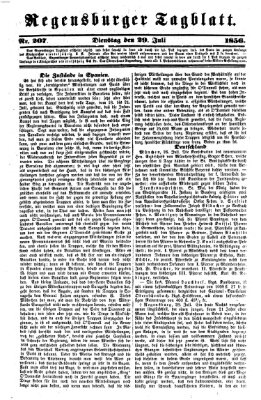 Regensburger Tagblatt Dienstag 29. Juli 1856