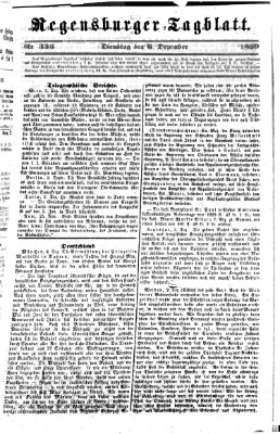 Regensburger Tagblatt Dienstag 6. Dezember 1859