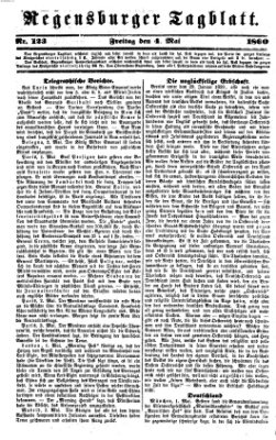 Regensburger Tagblatt Freitag 4. Mai 1860