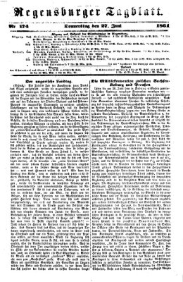 Regensburger Tagblatt Donnerstag 27. Juni 1861