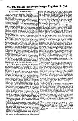 Regensburger Tagblatt Dienstag 9. Juli 1861