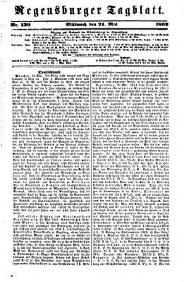 Regensburger Tagblatt Mittwoch 21. Mai 1862