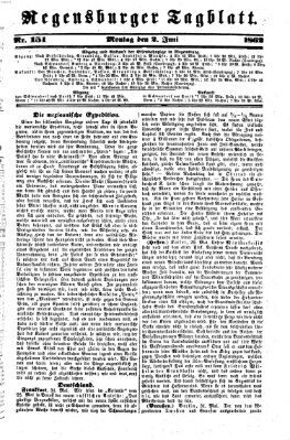Regensburger Tagblatt Montag 2. Juni 1862