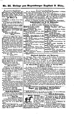 Regensburger Tagblatt Sonntag 9. März 1862