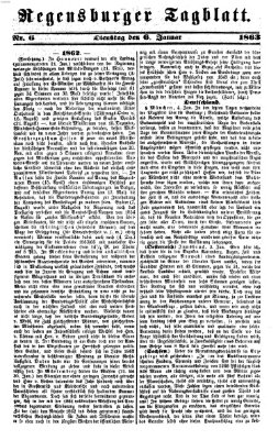 Regensburger Tagblatt Dienstag 6. Januar 1863