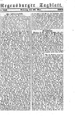 Regensburger Tagblatt Sonntag 22. Mai 1864