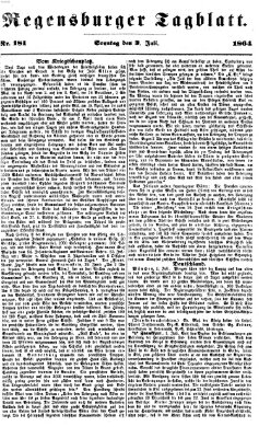 Regensburger Tagblatt Sonntag 3. Juli 1864