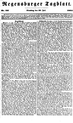 Regensburger Tagblatt Dienstag 19. Juli 1864
