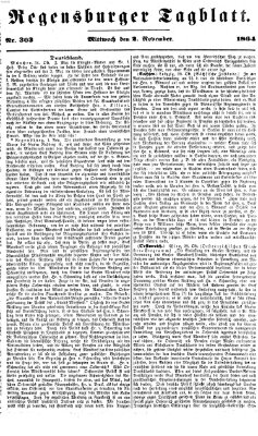 Regensburger Tagblatt Mittwoch 2. November 1864