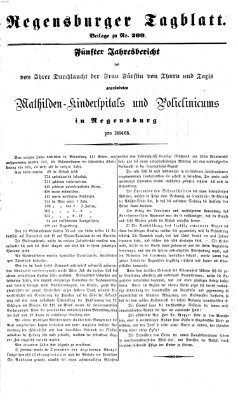 Regensburger Tagblatt Dienstag 1. August 1865