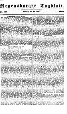 Regensburger Tagblatt Montag 14. Mai 1866
