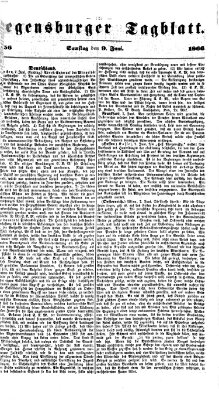 Regensburger Tagblatt Samstag 9. Juni 1866