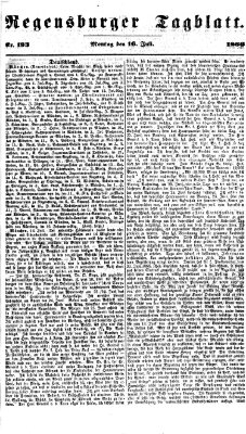 Regensburger Tagblatt Montag 16. Juli 1866