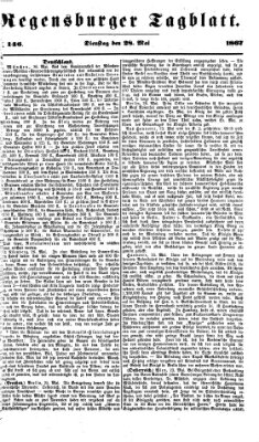 Regensburger Tagblatt Dienstag 28. Mai 1867