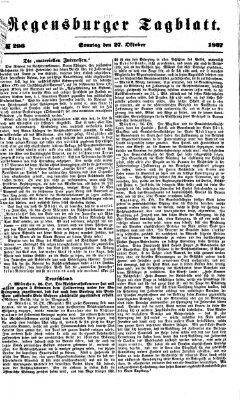 Regensburger Tagblatt Sonntag 27. Oktober 1867
