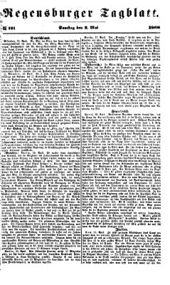 Regensburger Tagblatt Samstag 2. Mai 1868