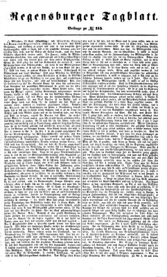 Regensburger Tagblatt Dienstag 27. April 1869