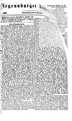 Regensburger Tagblatt Donnerstag 8. Dezember 1870