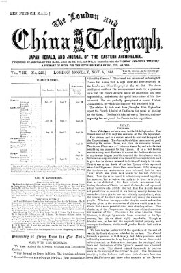 The London and China telegraph Montag 5. November 1866