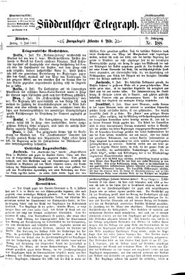 Süddeutscher Telegraph Freitag 9. Juli 1869