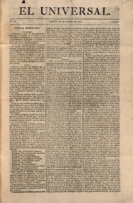 El Universal Freitag 16. Februar 1821