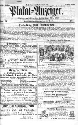 Pfälzische Volkszeitung Sonntag 29. September 1867