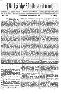 Pfälzische Volkszeitung Mittwoch 25. Mai 1870