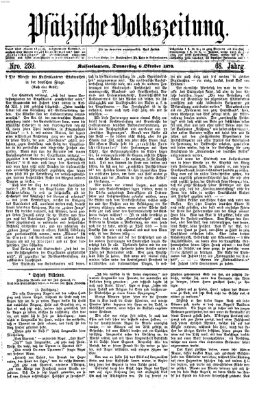 Pfälzische Volkszeitung Donnerstag 6. Oktober 1870