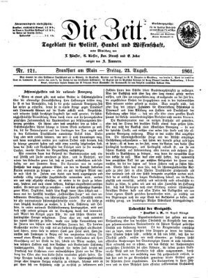 Die Zeit Freitag 23. August 1861