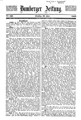 Bamberger Zeitung Samstag 18. Juni 1853