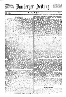 Bamberger Zeitung Sonntag 2. Juli 1854