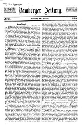 Bamberger Zeitung Sonntag 28. Januar 1855