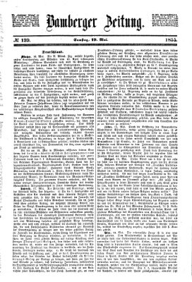 Bamberger Zeitung Samstag 19. Mai 1855