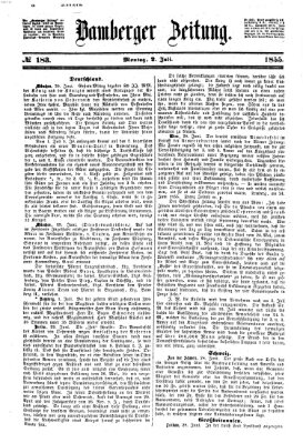 Bamberger Zeitung Montag 2. Juli 1855
