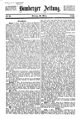 Bamberger Zeitung Montag 31. März 1856