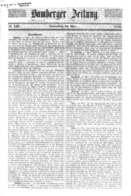 Bamberger Zeitung Donnerstag 15. Mai 1856