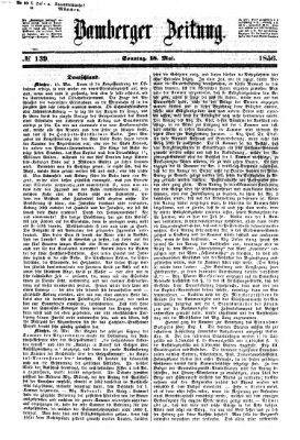 Bamberger Zeitung Sonntag 18. Mai 1856