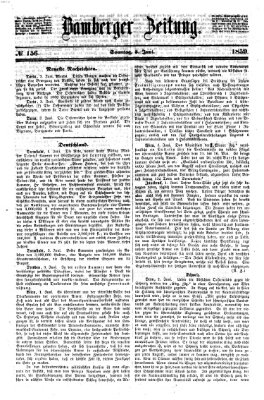 Bamberger Zeitung Sonntag 5. Juni 1859