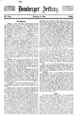 Bamberger Zeitung Dienstag 8. Mai 1860