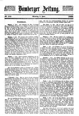 Bamberger Zeitung Montag 4. Juni 1860