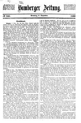 Bamberger Zeitung Sonntag 9. Dezember 1860