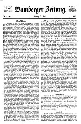 Bamberger Zeitung Montag 5. Mai 1862