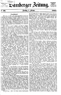 Bamberger Zeitung Dienstag 9. Februar 1864
