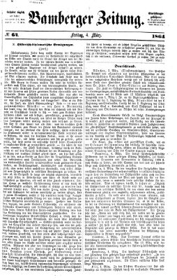 Bamberger Zeitung Freitag 4. März 1864