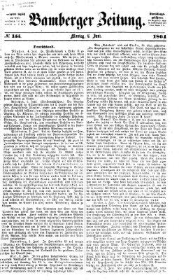 Bamberger Zeitung Montag 6. Juni 1864