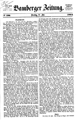 Bamberger Zeitung Dienstag 19. Juli 1864