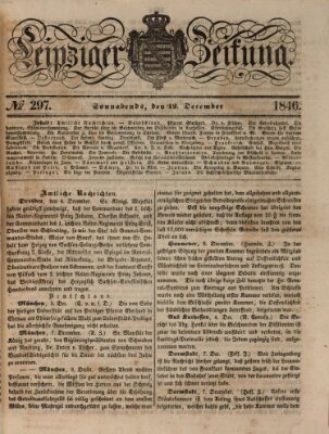 Leipziger Zeitung Samstag 12. Dezember 1846