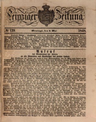 Leipziger Zeitung Montag 8. Mai 1848