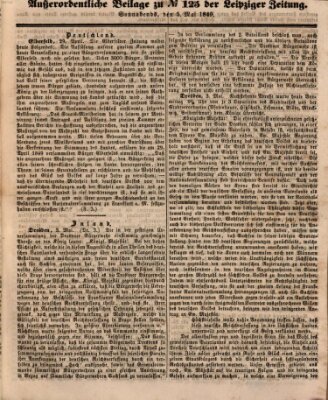 Leipziger Zeitung Samstag 5. Mai 1849